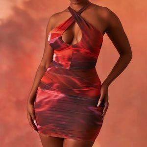 Oh Polly Out of this World Mini Dress